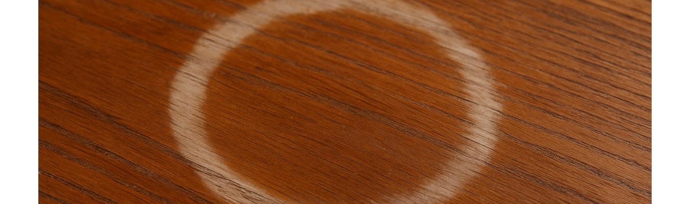 Comment enlever une tache d'eau sur un meuble vernis ?